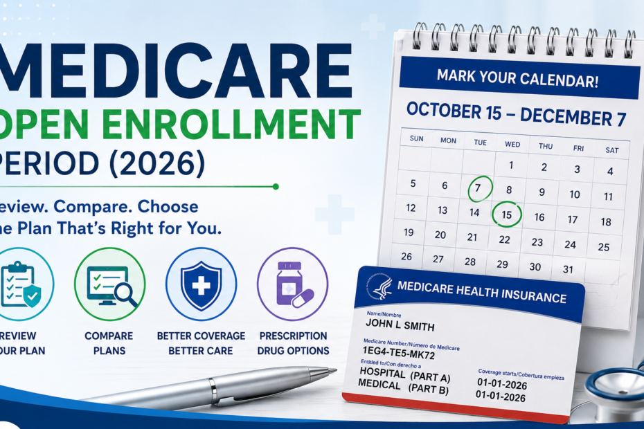 Medicare Open Enrollment Period (2026)