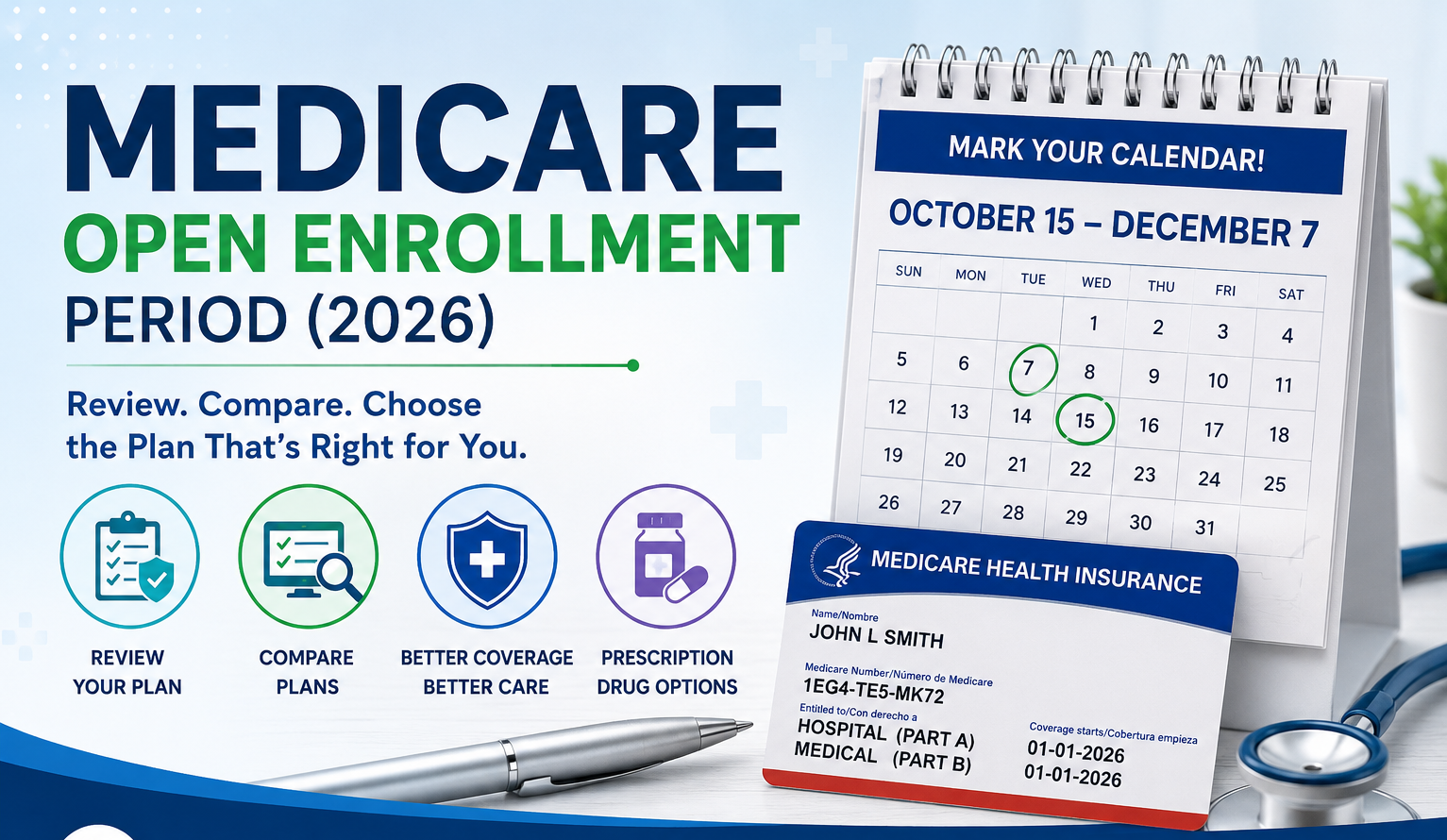Medicare Open Enrollment Period (2026)